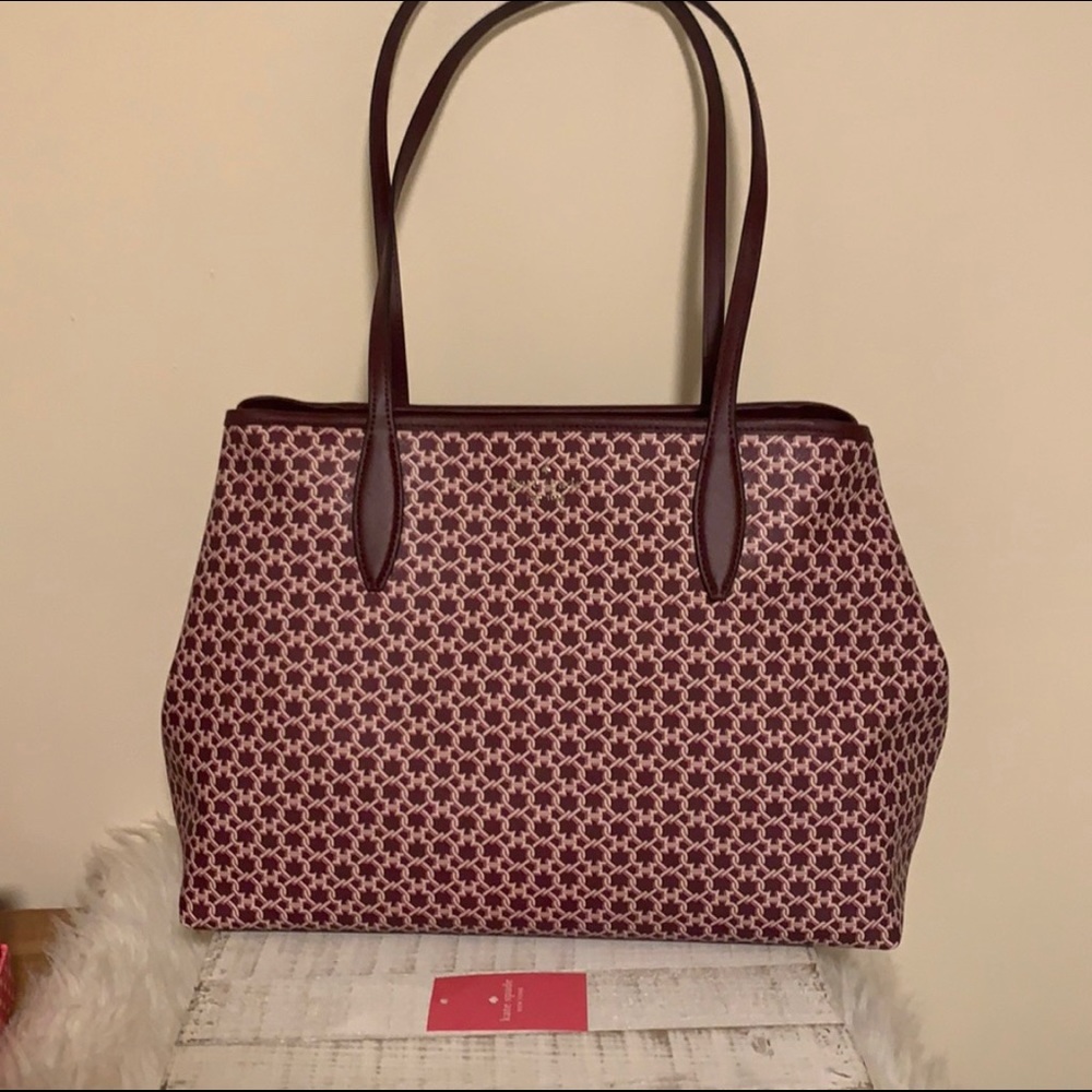 Nwt kate spade link tote bag
